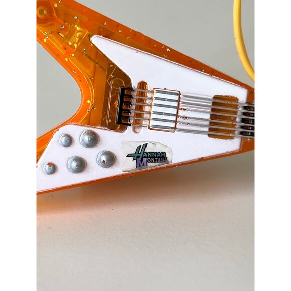 Secret Star Electric Guitar Light Up Toy Disney Hannah Montana by Washburn - Picture 2 of 9